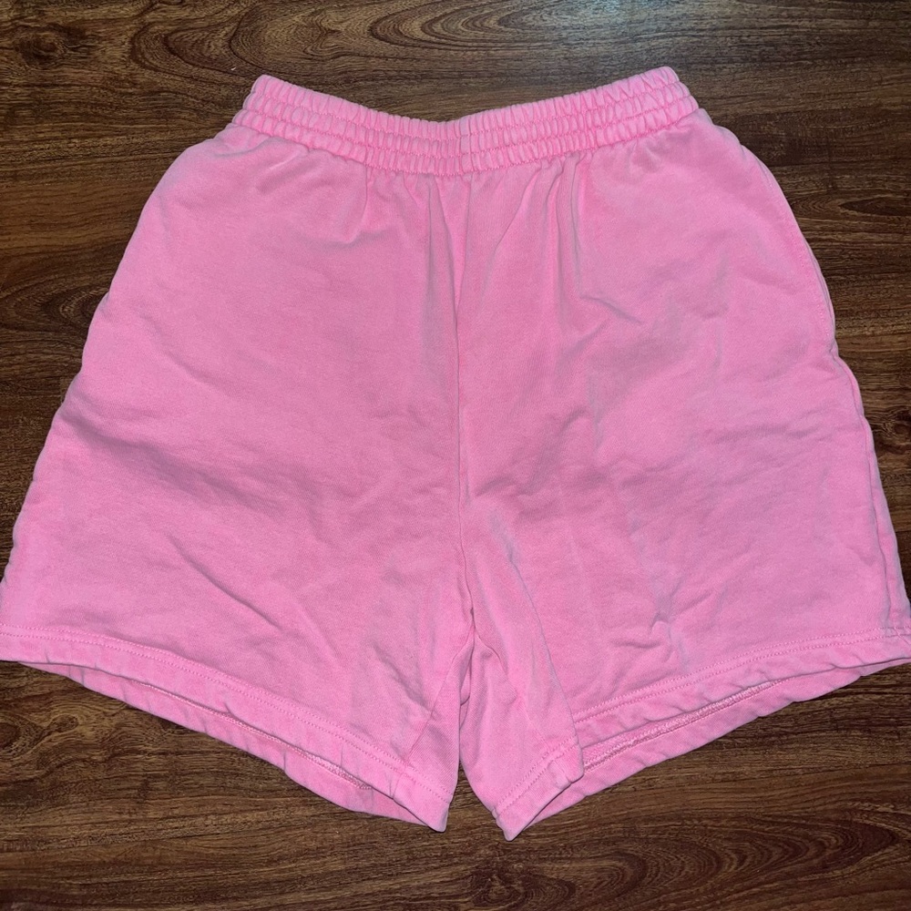 SKIMS Pink Athletic Women's Shorts